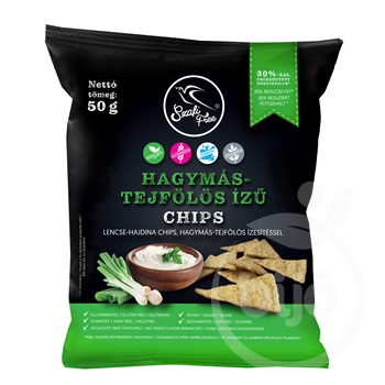 Szafi Free gluténmentes hagymás-tejfölös ízű chips 50 g