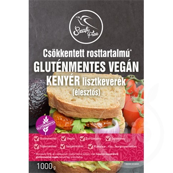 Szafi Free gluténmentes vegán kenyér csökk. rosttartalmú 1000 g