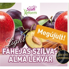 Szafi Reform lekvár fahéjas szilva-alma 350 g
