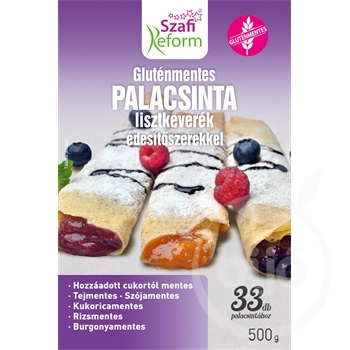 Szafi Reform gluténmentes palacsinta lisztkeverék édesítőszerekkel 500 g