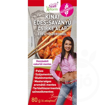 Szafi Reform kínai édes-savanyú csirkealap ( gluténmentes ) 80 g