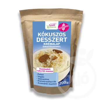 Szafi Reform kókuszos desszert krémalap 200 g