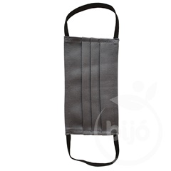 Szájmaszk, washable, antiseptic, grey men 1 piece