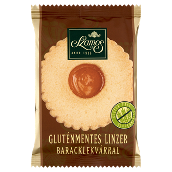 Szamos gluténmentes linzer baracklekvárral 60 g