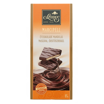 Szamos marcipell táblás csokoládé édesítőszerekkel 85 g