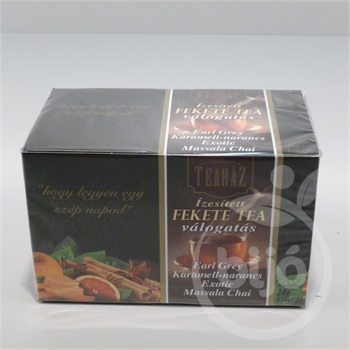 Teaház fekete tea válogatás 20x1.2 g