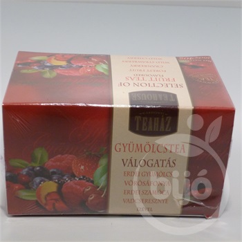 Teaház gyümölcstea válogatás 20x2 g