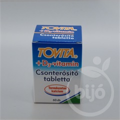 Tovita csonterősítő tabletta+d3 vitamin 60 db