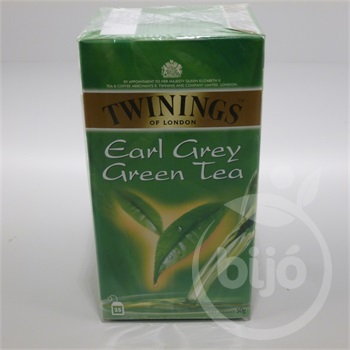 Twinings earl grey zöld tea 25x1,6 g 40 g