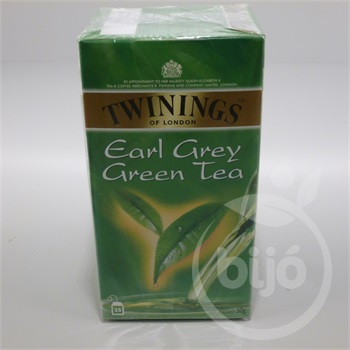 Twinings earl grey zöld tea 25x1,6 g 40 g