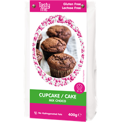 Tasty Me glutén- és laktózmentes cupcake/torta mix – csokoládés 400 g