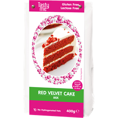 Tasty Me glutén- és laktózmentes vörös bársonytorta mix 400 g