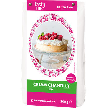 Tasty Me gluténmentes chantilly krém - tejszínes krém mix 200 g