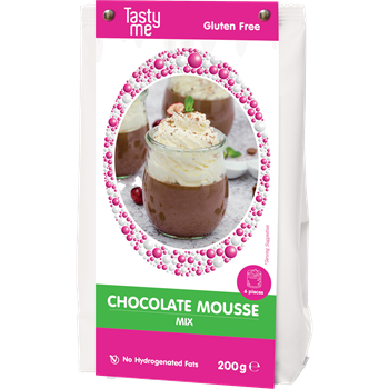 Tasty Me gluténmentes choco mousse desszert mix 200 g