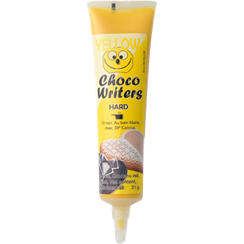 Tasty Me gluténmentes choco writers dekorációs toll sárga 31 g