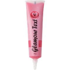 Tasty Me gluténmentes csillogó géles dekortoll pink 34 g