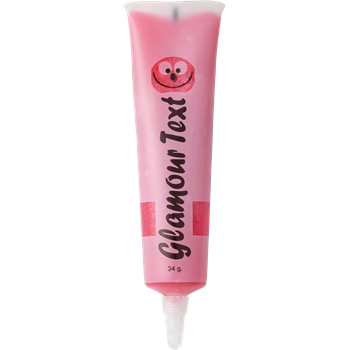 Tasty Me gluténmentes csillogó géles dekortoll pink 34 g