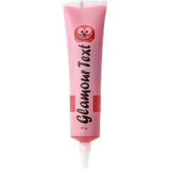 Tasty Me gluténmentes csillogó géles dekortoll piros 34 g