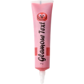 Tasty Me gluténmentes csillogó géles dekortoll piros 34 g