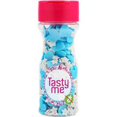 Tasty Me gluténmentes cukor tortadekor blue star 8mm 50 g