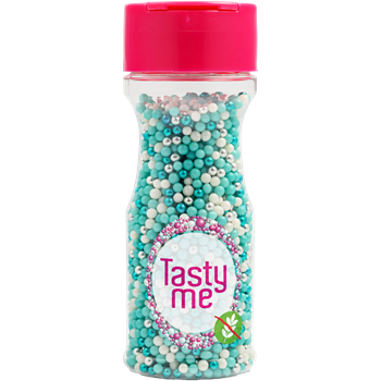 Tasty Me gluténmentes cukor tortadekor mini mix türkiz 70 g
