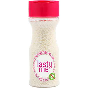 Tasty Me gluténmentes cukor tortadekor mix fehér 70 g