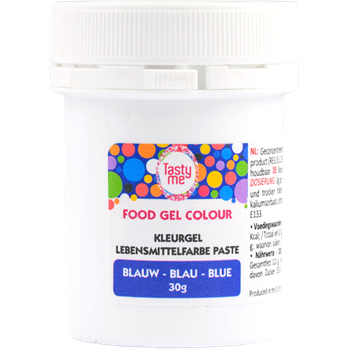 Tasty Me gluténmentes ételfesték gél kék 30 g