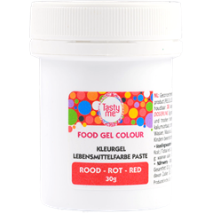 Tasty Me gluténmentes ételfesték gél piros 30 g