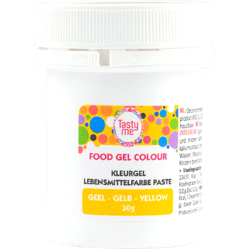Tasty Me gluténmentes ételfesték gél sárga 30 g