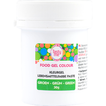 Tasty Me gluténmentes ételfesték gél zöld 30 g