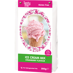 Tasty Me gluténmentes fagyi mix eper 200 g