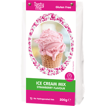 Tasty Me gluténmentes fagyi mix eper 200 g