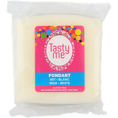Tasty Me gluténmentes fondant fehér 200 g