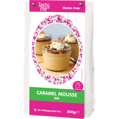Tasty Me gluténmentes karamell mousse desszert mix 200 g