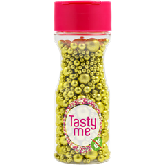 Tasty Me gluténmentes metallic pearls tortadekor mix arany 75 g