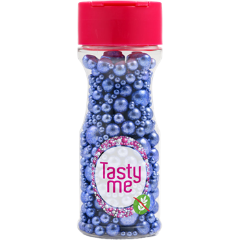 Tasty Me gluténmentes metallic pearls tortadekor mix orgona 75 g
