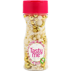 Tasty Me gluténmentes tortadekor mix gold rush 80 g