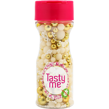 Tasty Me gluténmentes tortadekor mix gold rush 80 g