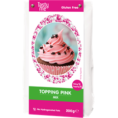 Tasty Me gluténmentes világos rózsaszín tortakrém mix 200 g