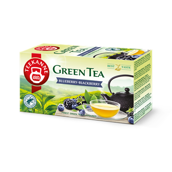 Teekanne áfonya-szeder ízesítésű zöld tea 35 g