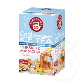 Teekanne cool sensations őszibarack maracuja ízű gyümölcs ice tea 45 g