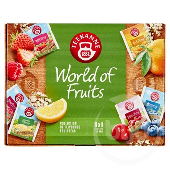 Teekanne teaválogatás world of fruits 66,25 g