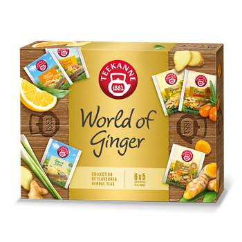 Teekanne world of ginger gyömbér teaválogatás 55 g