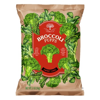 Temole brokkoli puffancs édes chili ízű 56 g
