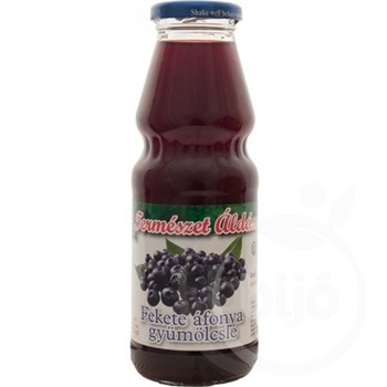 Természet Áldása fekete áfonya gyümölcslé 100% 330 ml