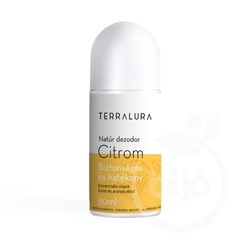 Terralura golyós natúr deo citrom 50 ml