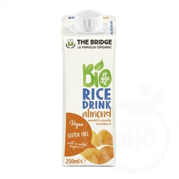 The Bridge bio mandulás rizsital gluténmentes 250 ml