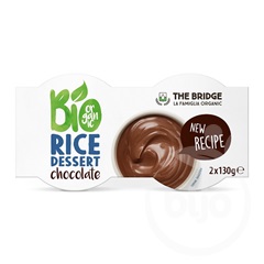 The Bridge bio rizs desszert csokoládé 2x130g 260 g