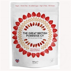 The Great british porridge eper-mogyoróvaj instant zabkása 400 g