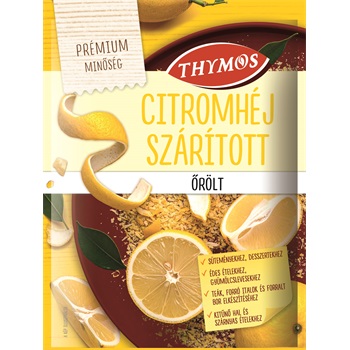 Thymos citromhéj szárított, őrölt, adalékanyag mentes 13 g